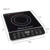 Hastings Home Hastings Home 1800W Induction Cooktop, Single 452251YSN